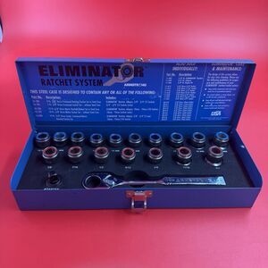 Armstrong Eliminator Ratchet System 19 Piece Metric/SAE Standard Made In USA